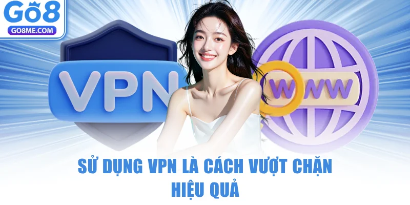 Link Vào GO8 Mới Nhất: Phá Vỡ Mọi Rào Cản Từ Nhà Mạng 8 Sử dụng VPN là cách vượt chặn Go8 hiệu quả